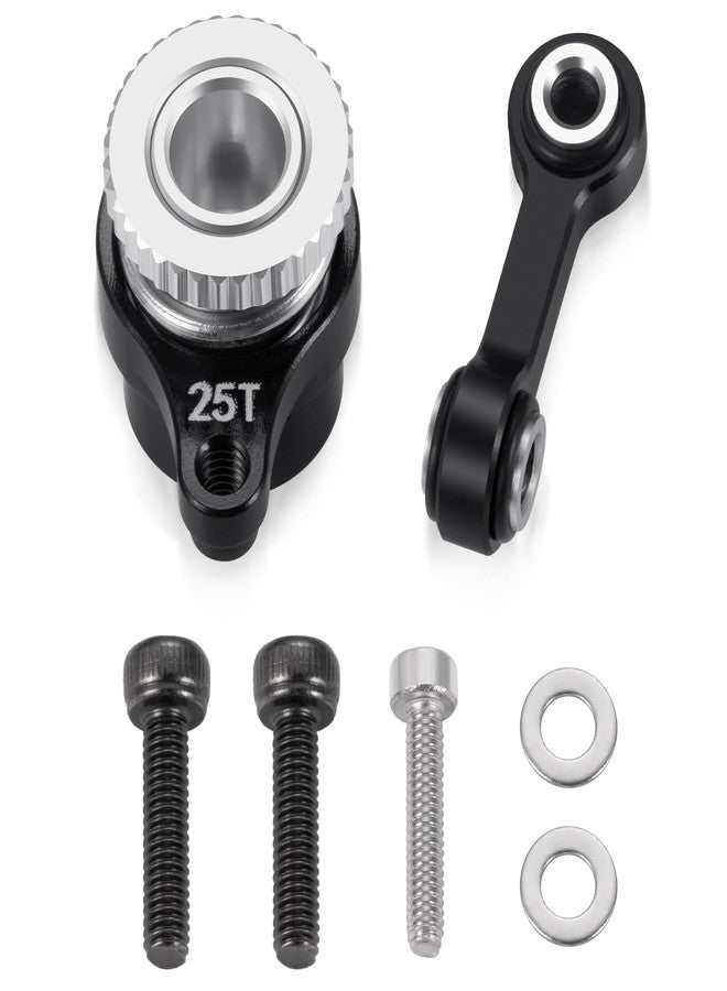 مجموعة قضبان ربط وذراع توجيه سيرفو من الألومنيوم LSG 25T لسيارات Arrma 1/18 Granite Grom/Typhon Grom 1/14 Mini Mojave Grom 2S RC، ملحقات ترقية - Image 2